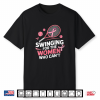 Breast Cancer Awareness Tennis Player Pink Ribbon Shirt