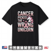 Breast Cancer Awareness Unicorn Lover Fantasy Pink Ribbon Shirt