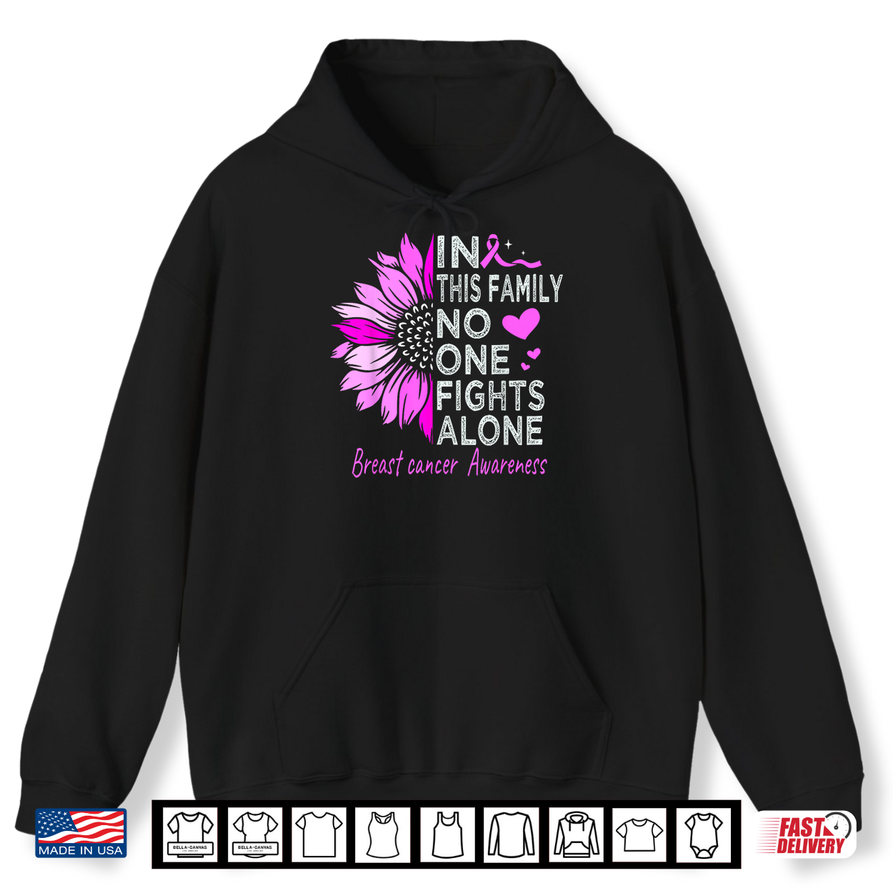 Breast Cancer Awareness Sunflower Support Breast Cancer Shirt Breast Cancer Awareness Sunflower Support Breast Cancer Shirt