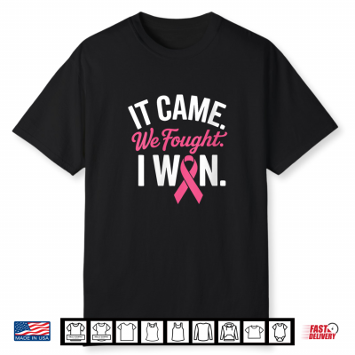 Breast Cancer Survivor I Won Pink Ribbon Shirt