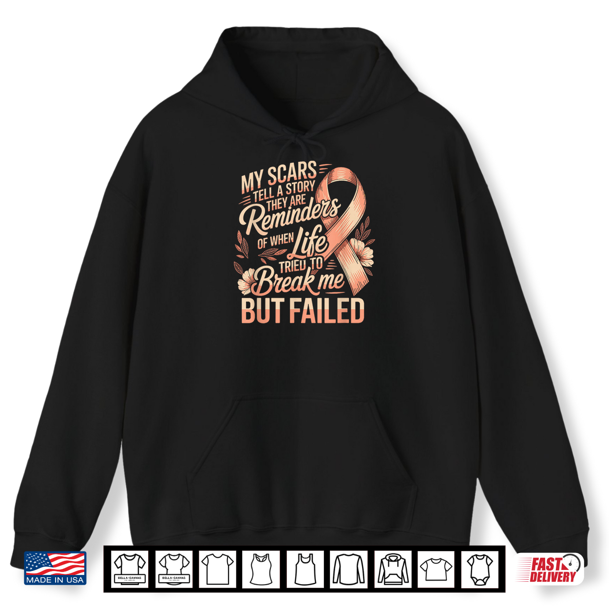 Breast Cancer My Scars Tell A Story Life Failed Shirt Breast Cancer My Scars Tell A Story Life Failed Shirt