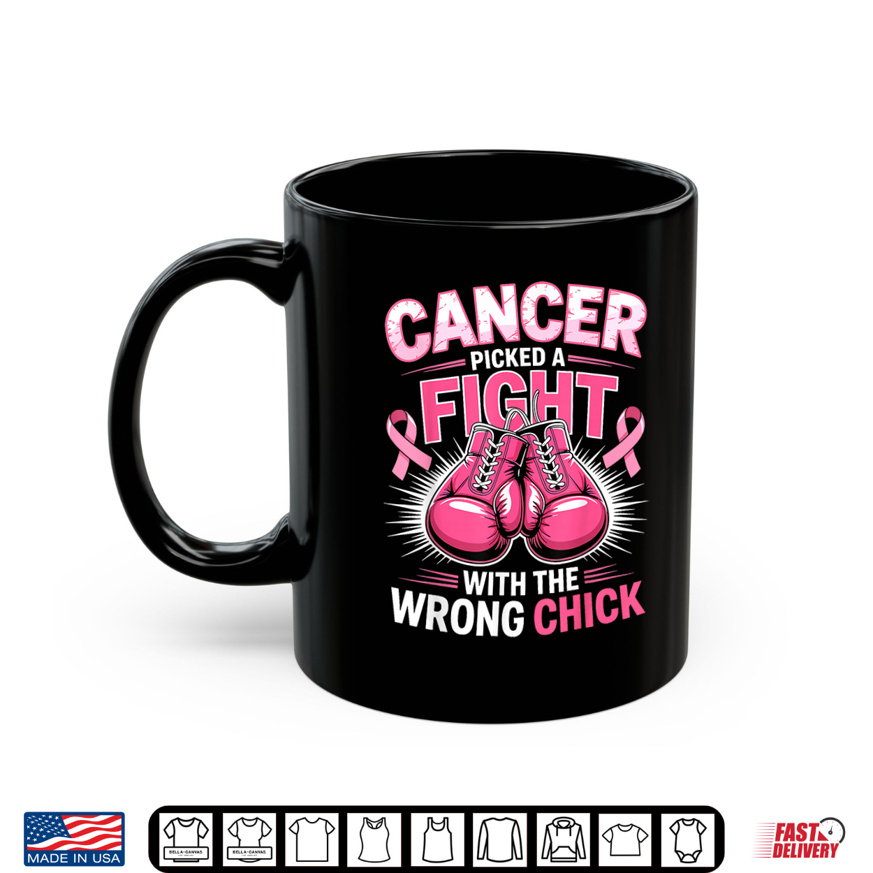 Breast Cancer Picked A Fight With The Wrong Chick Shirt Breast Cancer Picked A Fight With The Wrong Chick Shirt