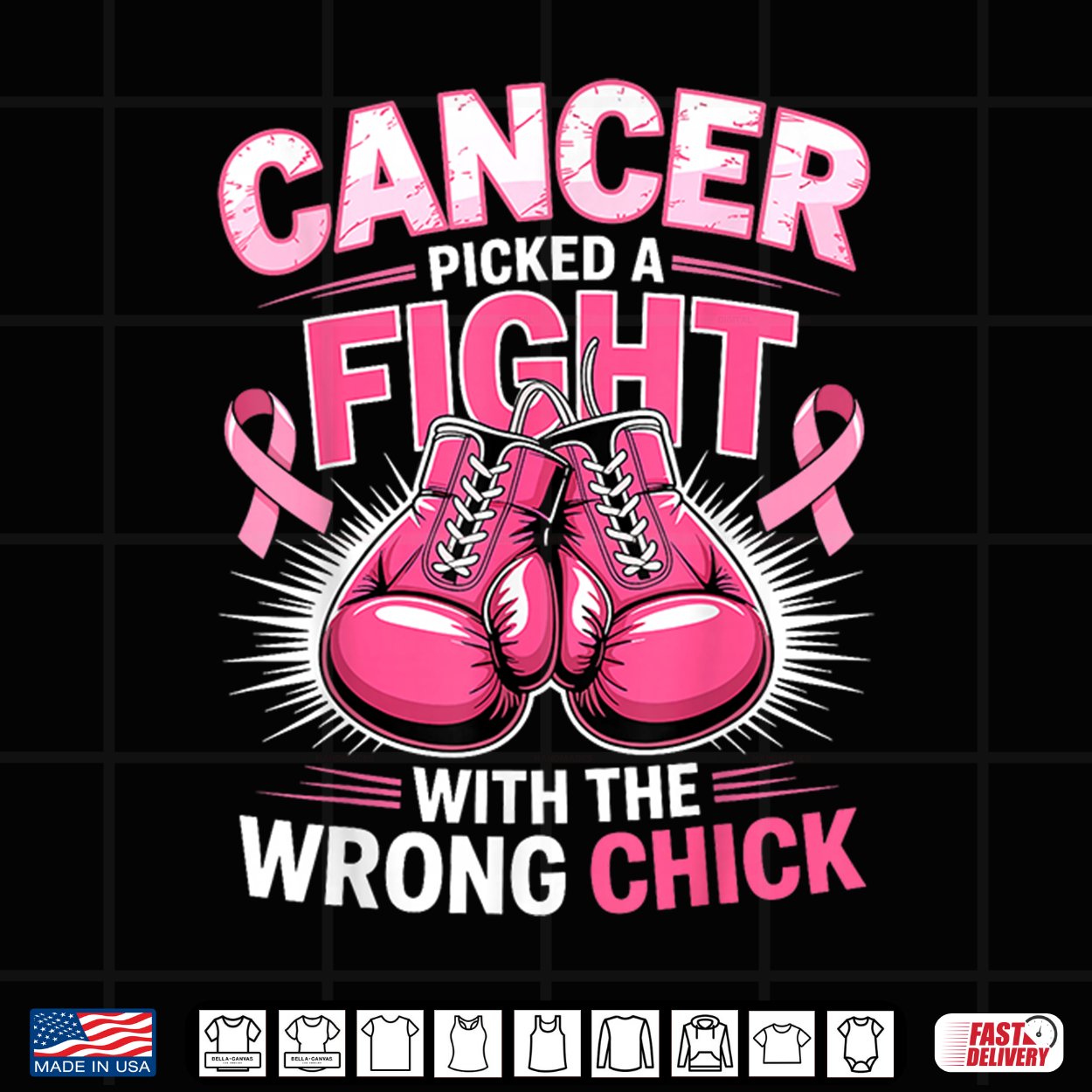 Breast Cancer Picked A Fight With The Wrong Chick Shirt Breast Cancer Picked A Fight With The Wrong Chick Shirt