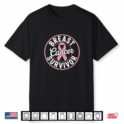 Pink Ribbon Breast Cancer Survivor Shirt