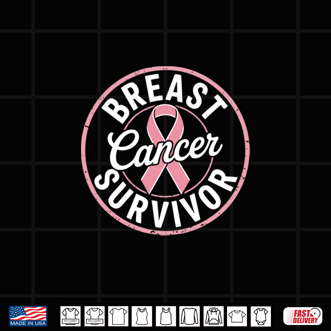 Pink Ribbon Breast Cancer Survivor Shirt Pink Ribbon Breast Cancer Survivor Shirt