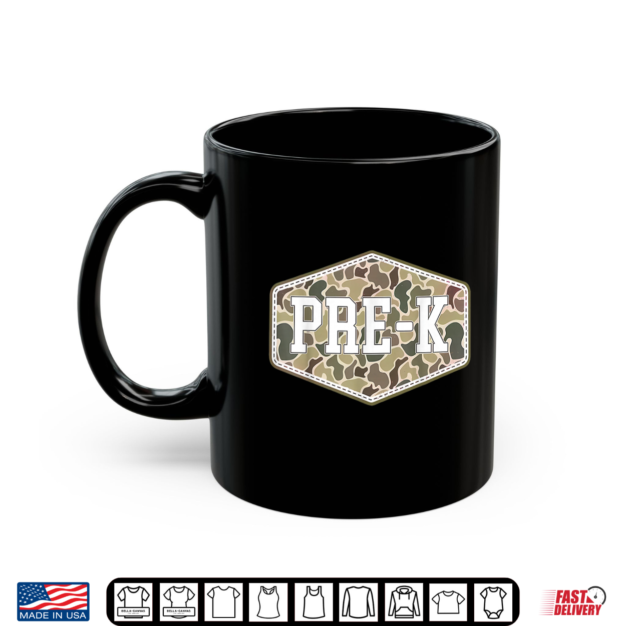 Camo Pre K Boy Back To School Student Teacher Shirt