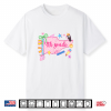 Cute Pennant Flag Pink First Day Of 4Th Grade Teacher Student Shirt