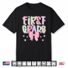 First 1St Grade Teacher Coquette Bow Shirt