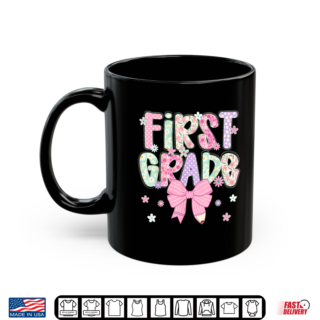 First 1St Grade Teacher Coquette Bow Shirt First 1St Grade Teacher Coquette Bow Shirt