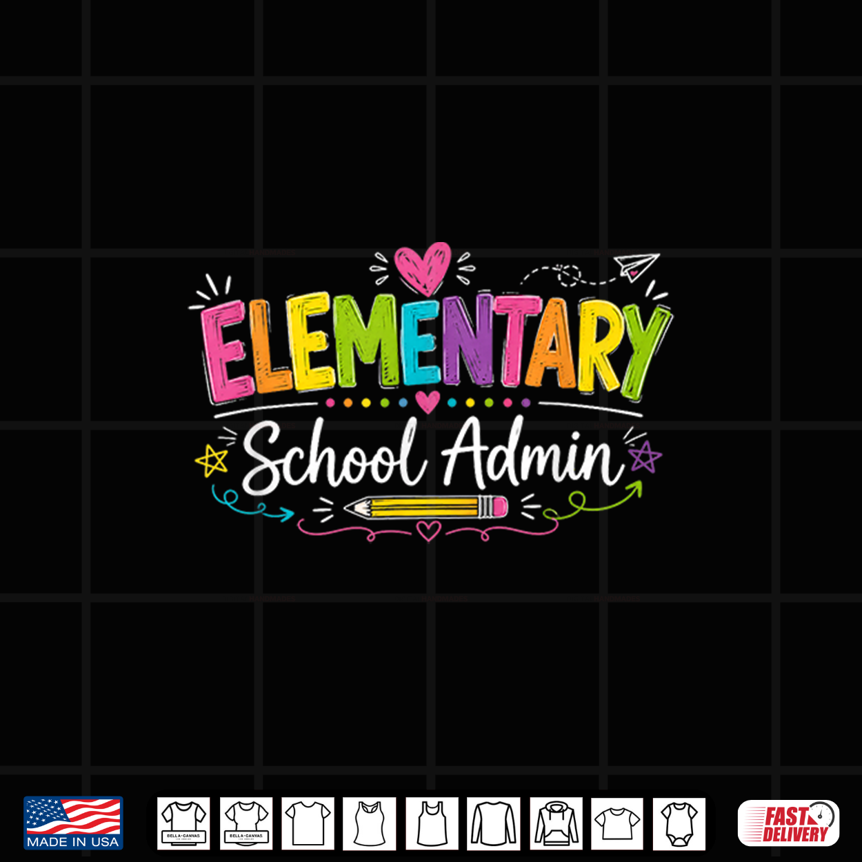First Day Of School For Teachers Elementary School Admin Shirt First Day Of School For Teachers Elementary School Admin Shirt