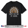 Happy First Day Of School Rainbow Teacher Back To School Shirt