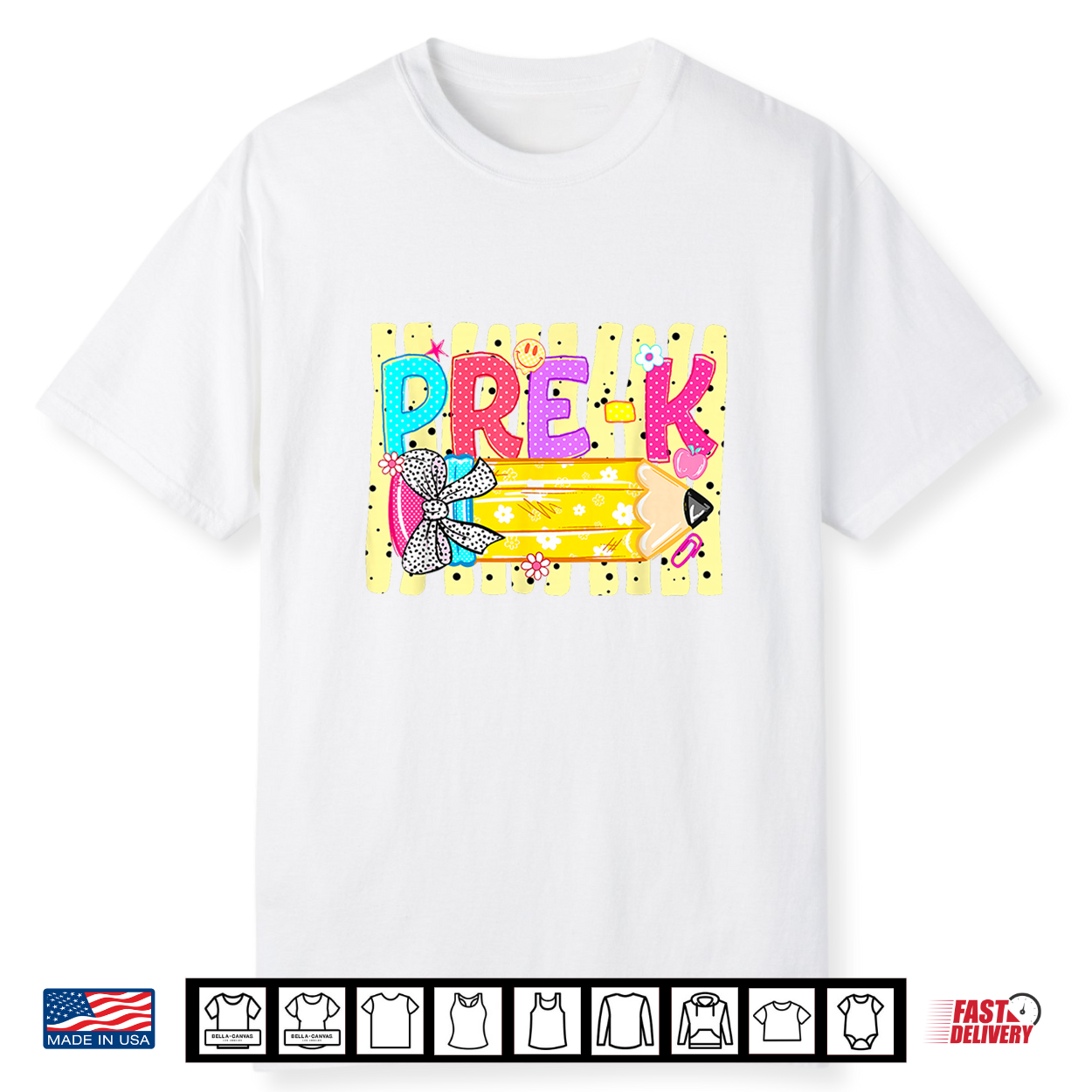 Preschool Back To School First Day Prek Teacher Student Shirt
