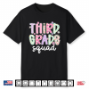 Third 3Rd Grade Squad Teacher Crew Back To School Team Shirt