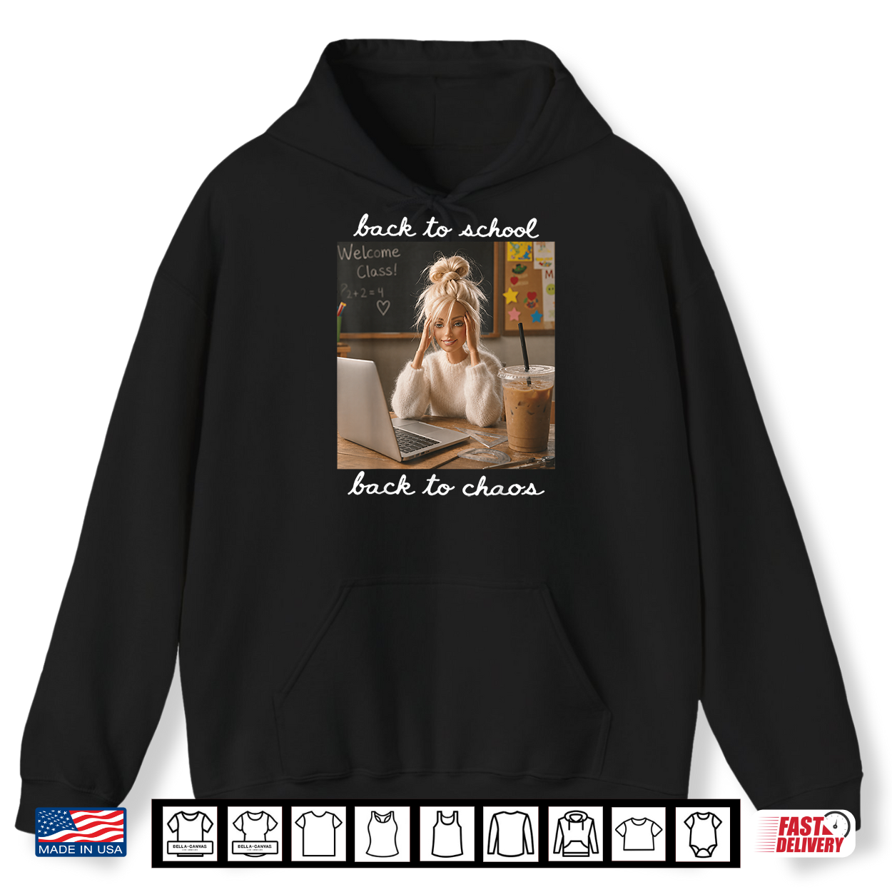 Teacher Back To School Back To Chaos Meme Shirt