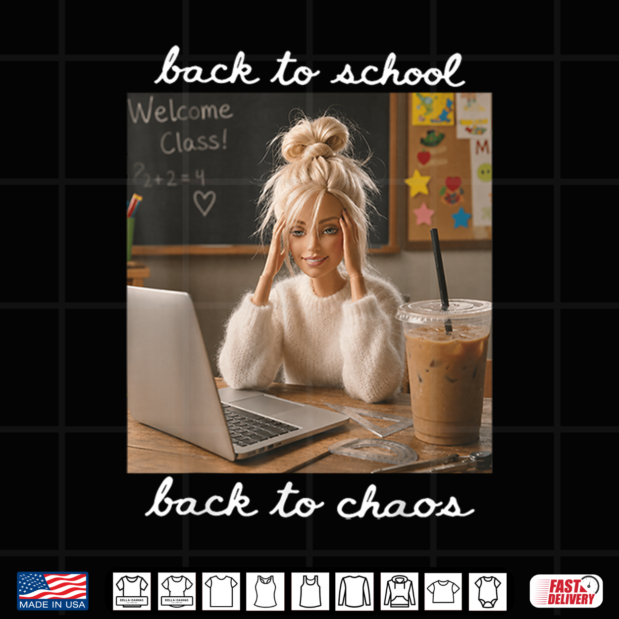 Teacher Back To School Back To Chaos Meme Shirt