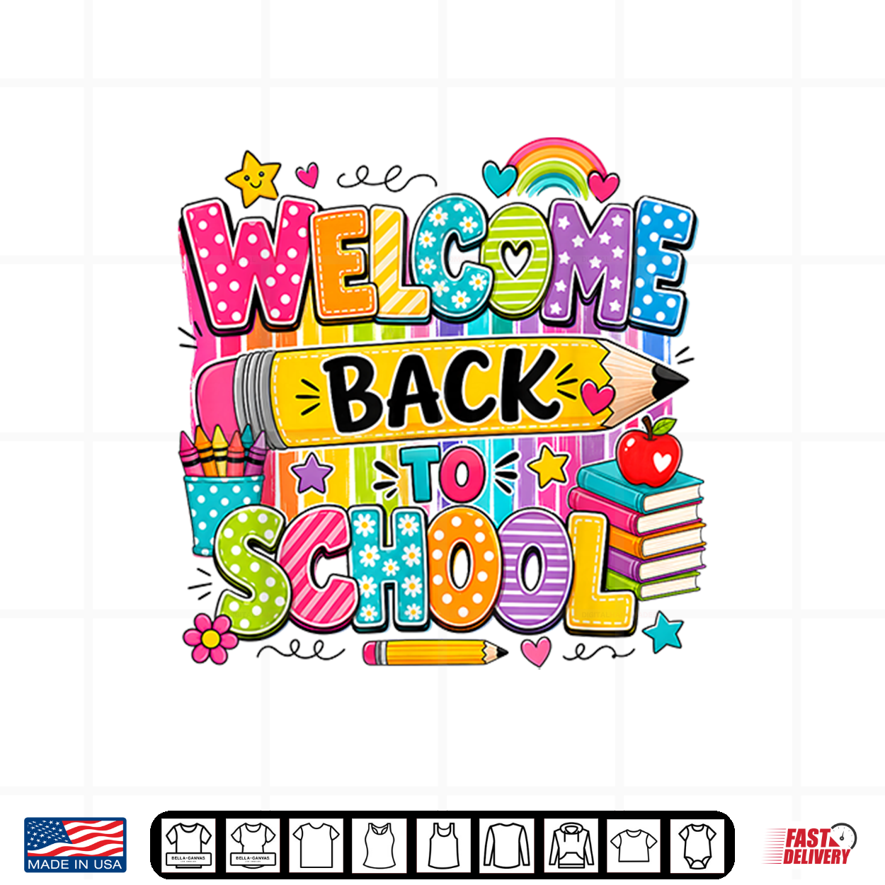 Welcome Back To School First Day Of School Teacher Student Shirt Welcome Back To School First Day Of School Teacher Student Shirt