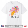 First Day Of 3Rd Grade Pink Bow Daisy Shirt