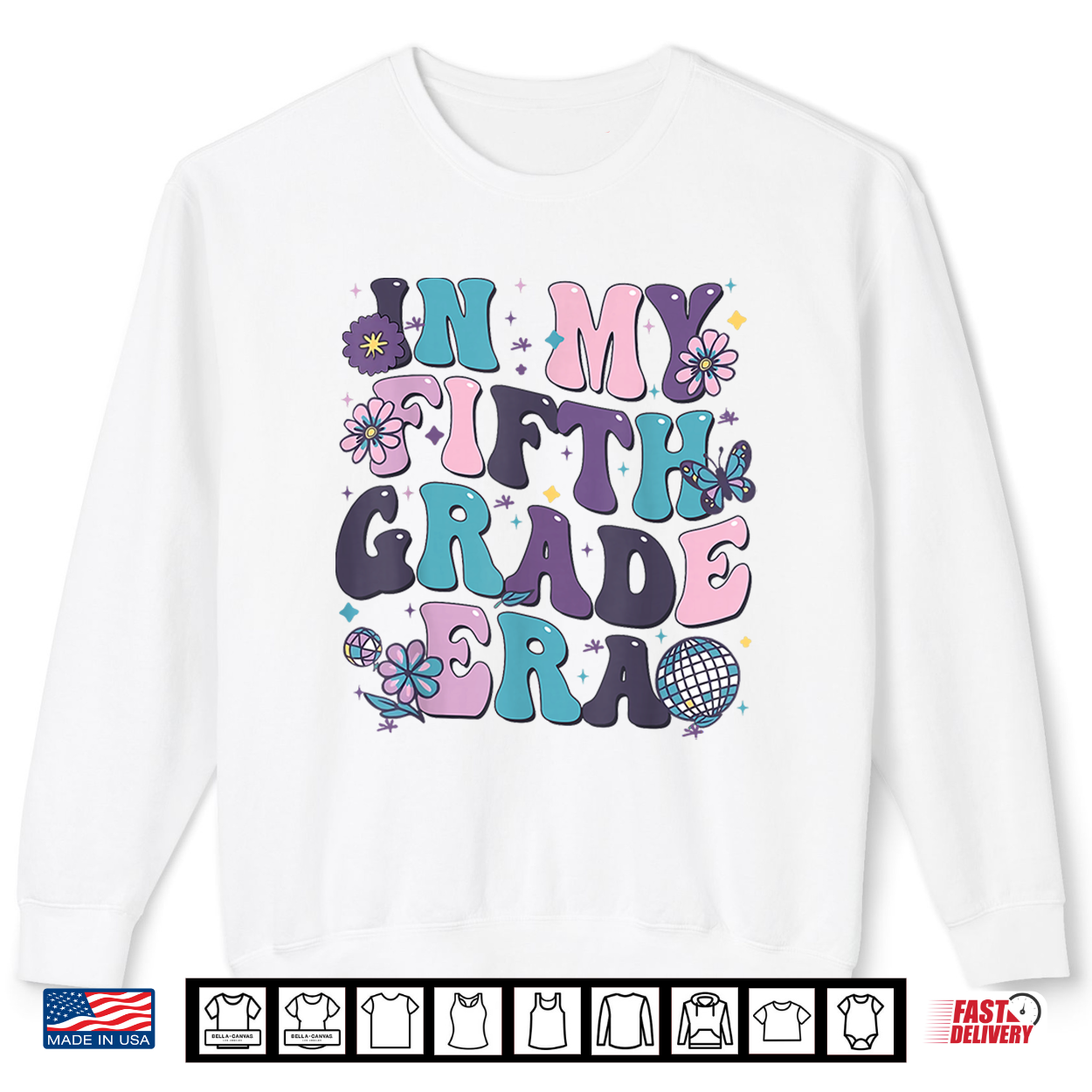 In My Fifth Grade Era 1St Day Of Back To School Teacher Student Shirt In My Fifth Grade Era 1St Day Of Back To School Teacher Student Shirt