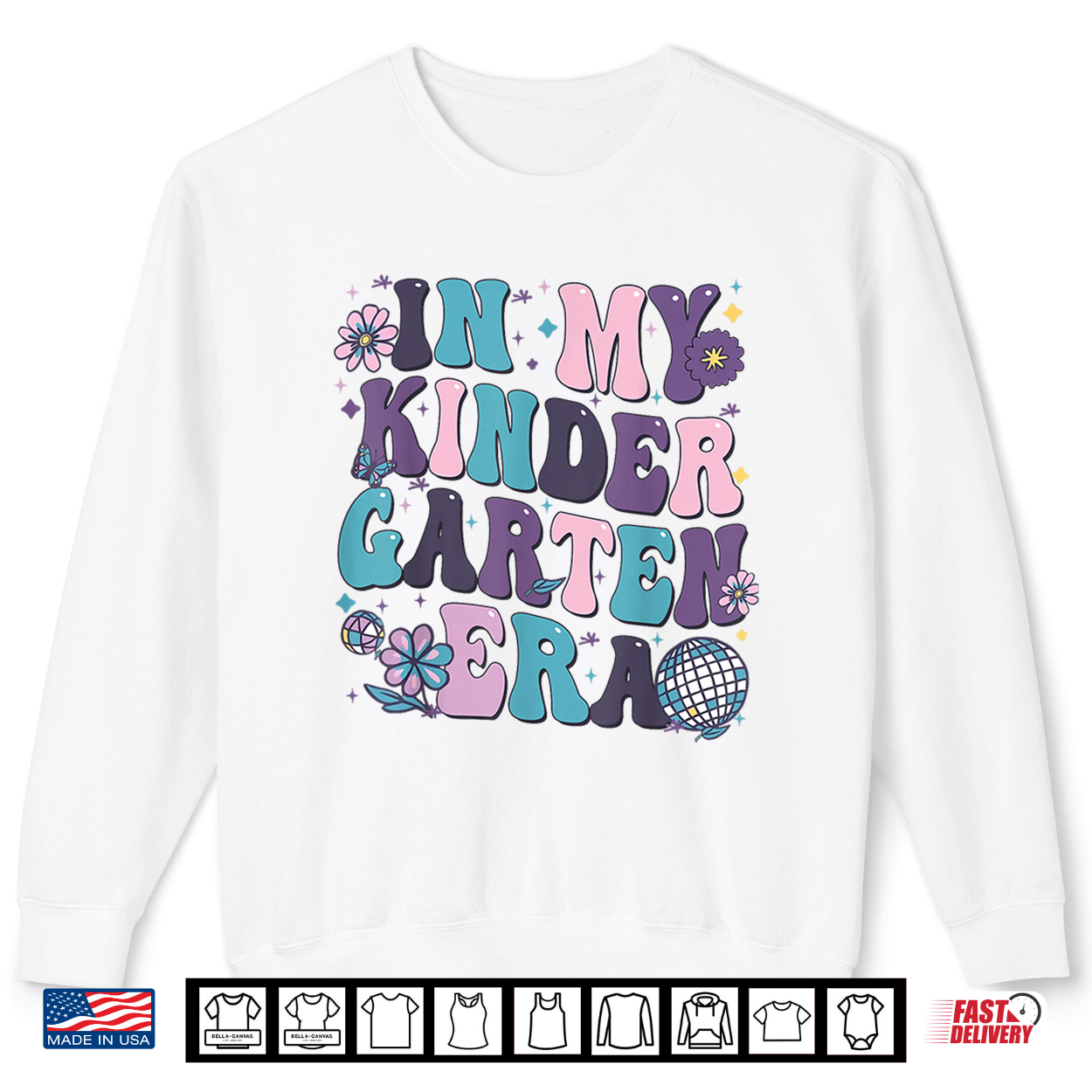 In My Kindergarten Era 1St Day Of Back To School Teacher Student Shirt In My Kindergarten Era 1St Day Of Back To School Teacher Student Shirt
