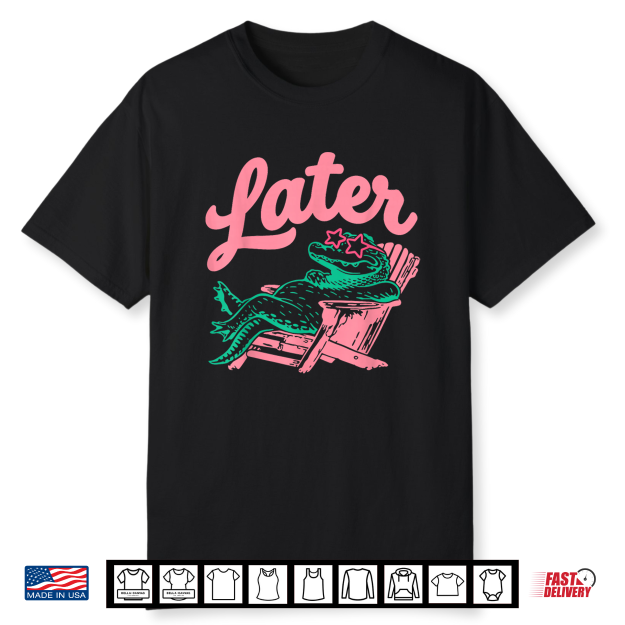 Later Gator Alligator Meme Teacher Student Last Day Shirt