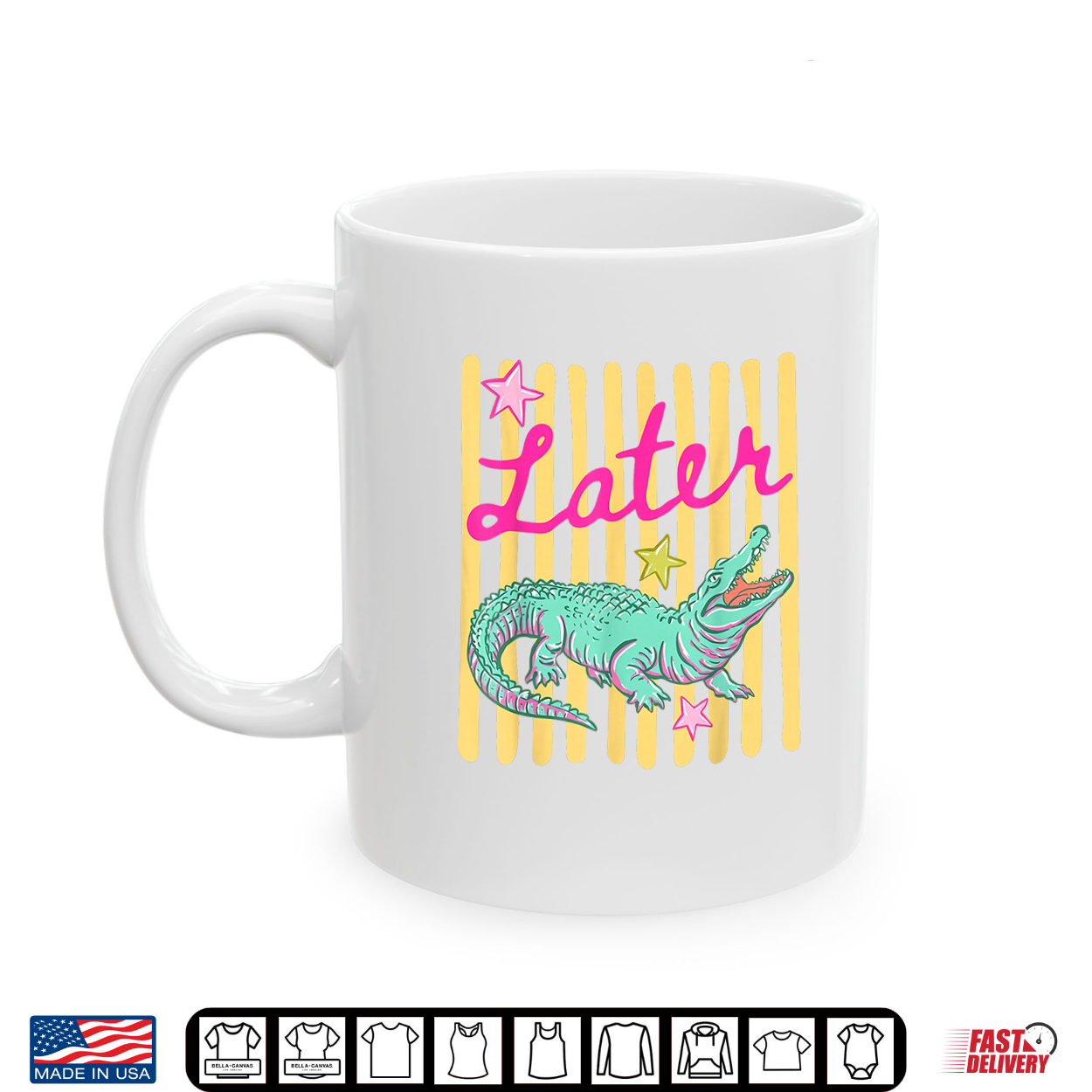 Later Gator Alligator Preppy Last Day Teacher Student Shirt