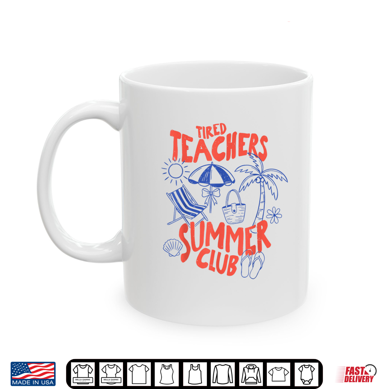 Tired Teacher Summer Club Teacher Last Day Of School Shirt