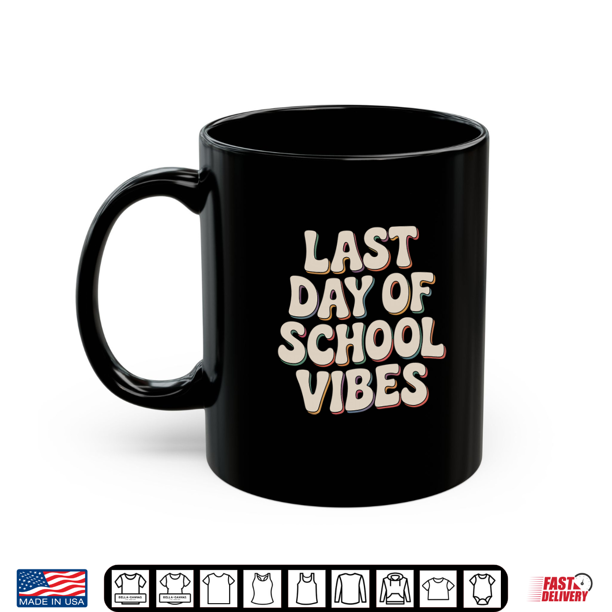 Last Day Of School Vibes Student Teacher Fun Shirt