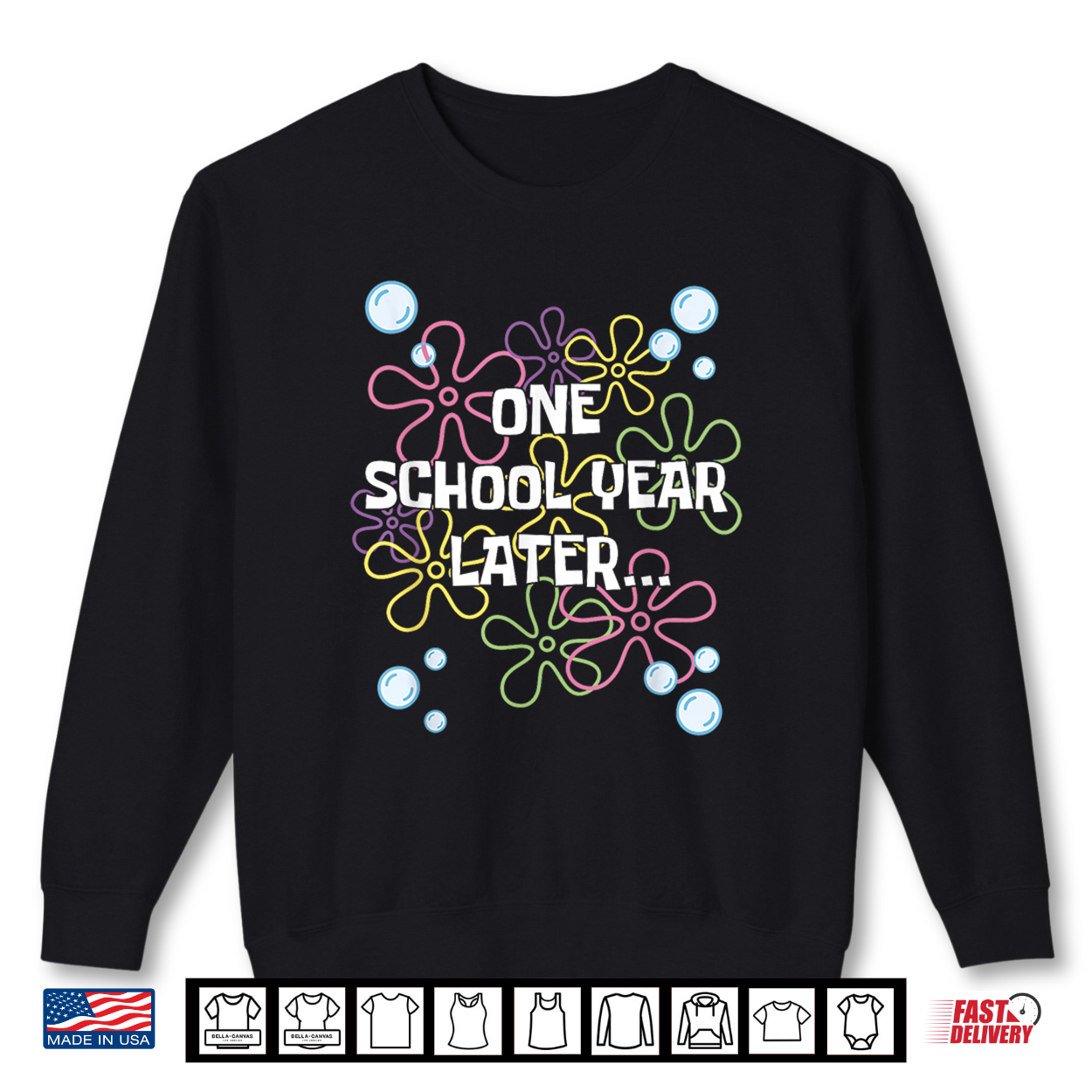 One School Year Later Last Day Of School For Student Teacher Shirt