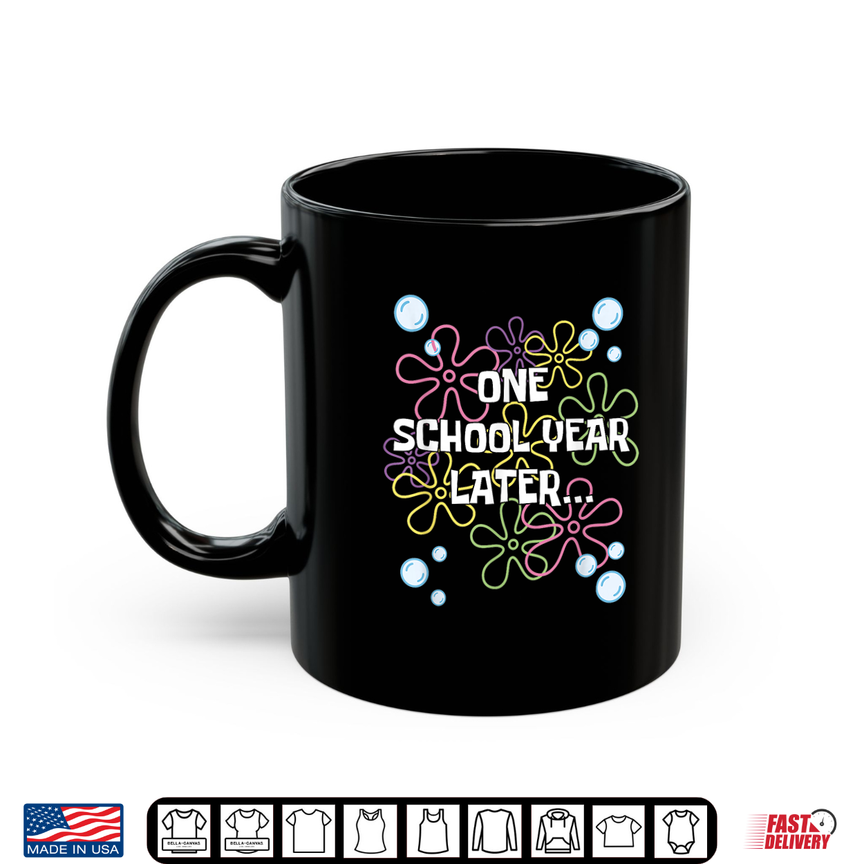 One School Year Later Last Day Of School For Student Teacher Shirt