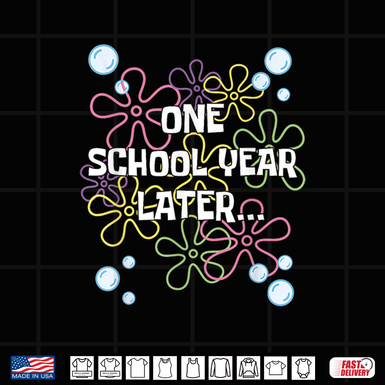 One School Year Later Last Day Of School For Student Teacher Shirt