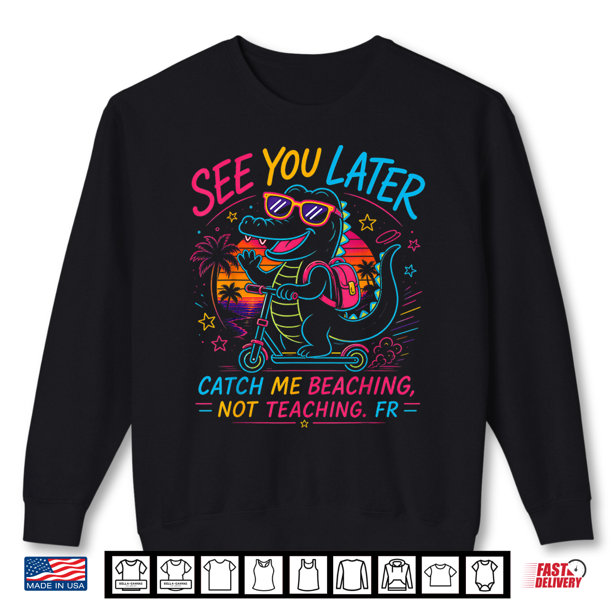 See You Later Alligator Summer Teacher Last Day Of School Shirt