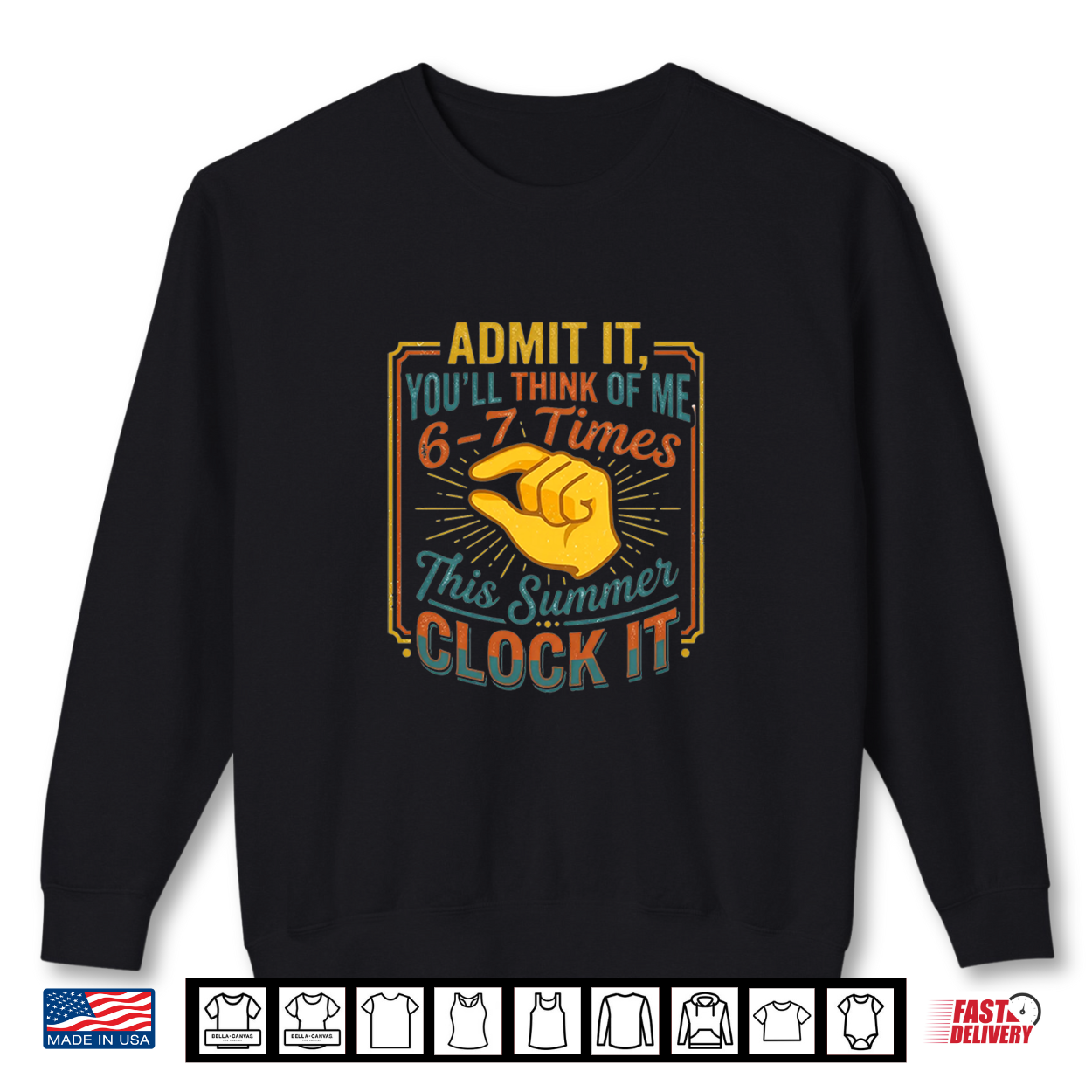 You’Ll Think Of Me 6 7 Times Funny Last Day Of School Shirt