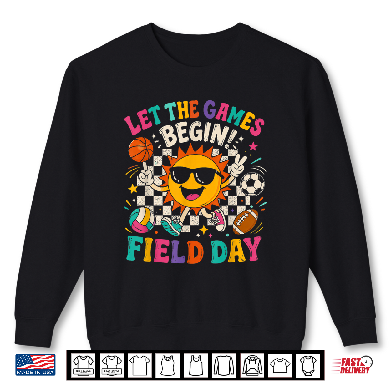 Field Day 2026 Let The Games Begin Teacher Field Day Shirt Field Day 2026 Let The Games Begin Teacher Field Day Shirt