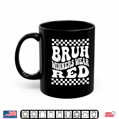 Mug Funny Field Day Red Team Spirit Bruh Winners Wear Red Shirt