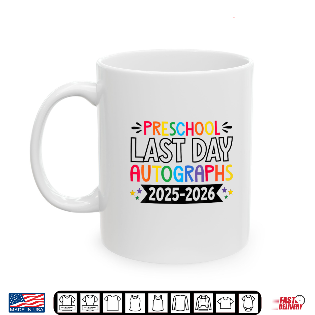 Last Day Of School Autographs 2025 2026 Preschool Graduation Shirt Last Day Of School Autographs 2025 2026 Preschool Graduation Shirt