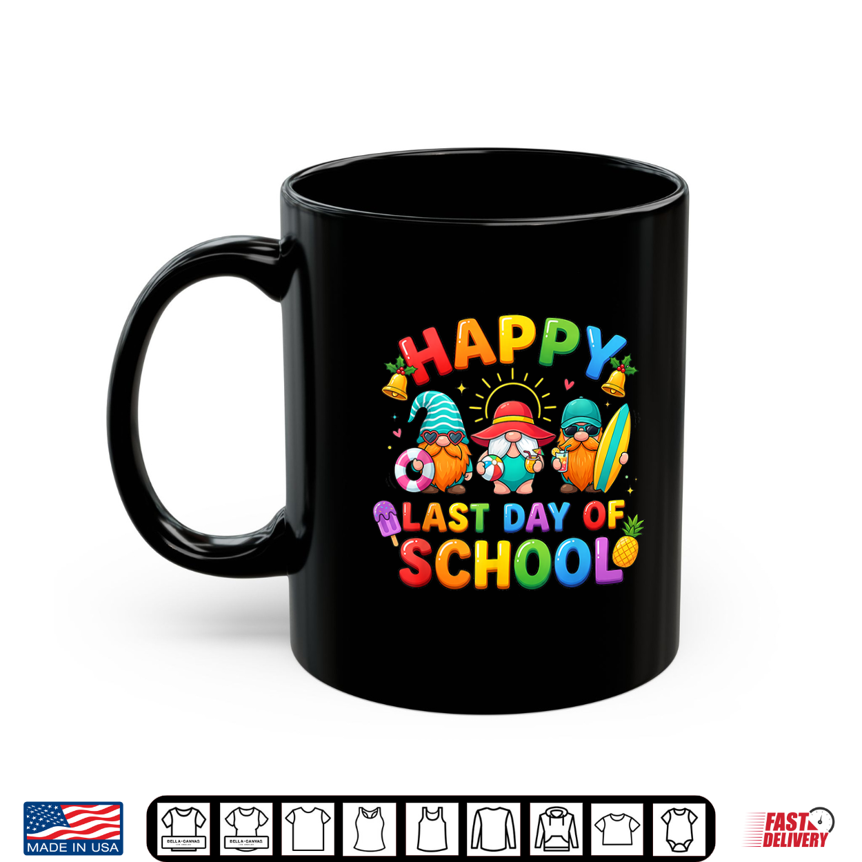 Summer Last Day Of School Gnomes Teacher Holiday Shirt