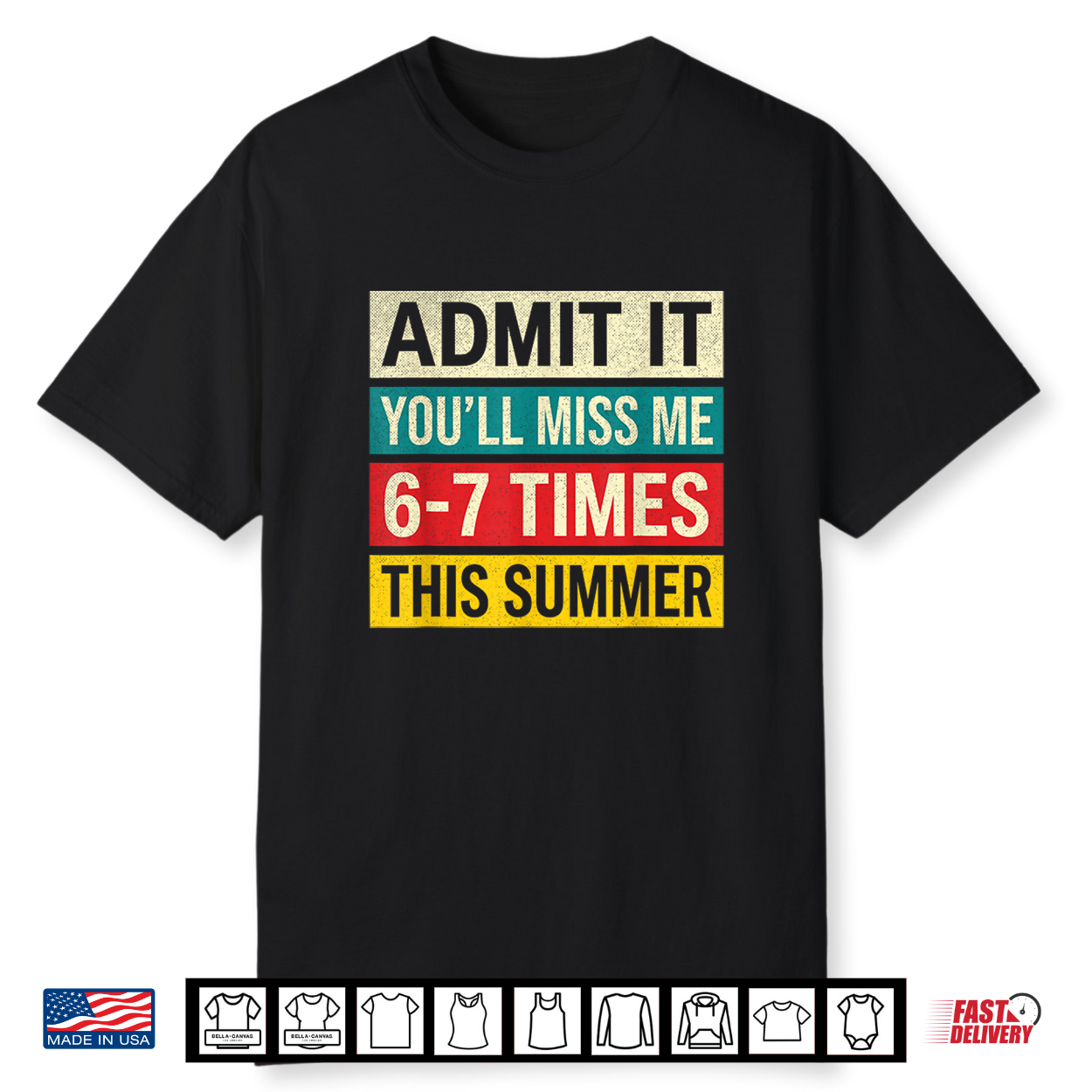 Last Day Of School Teacher Student Admit It You’Ll Miss Me 67 Shirt