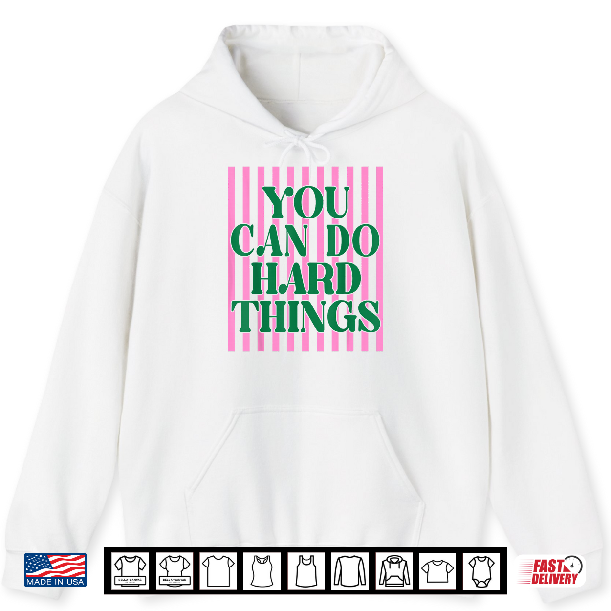 Retro Stripes You Can Do Hard Things Test Day Teacher Student Shirt
