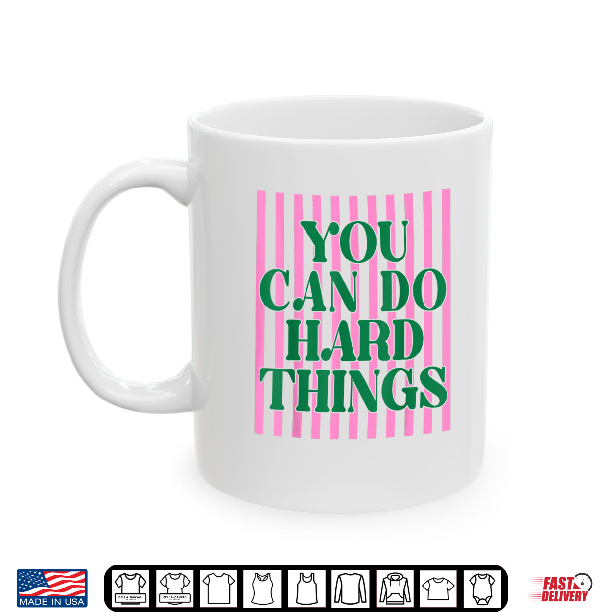 Retro Stripes You Can Do Hard Things Test Day Teacher Student Shirt