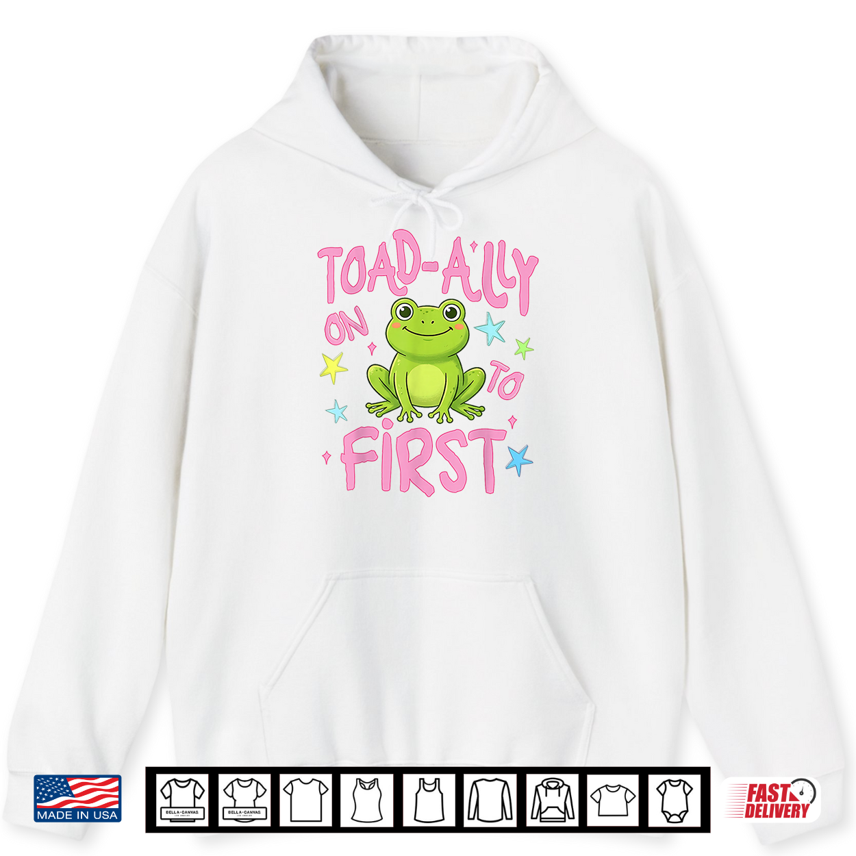 Toad Ally On To First Grade Last Day Of School Teacher Student Shirt