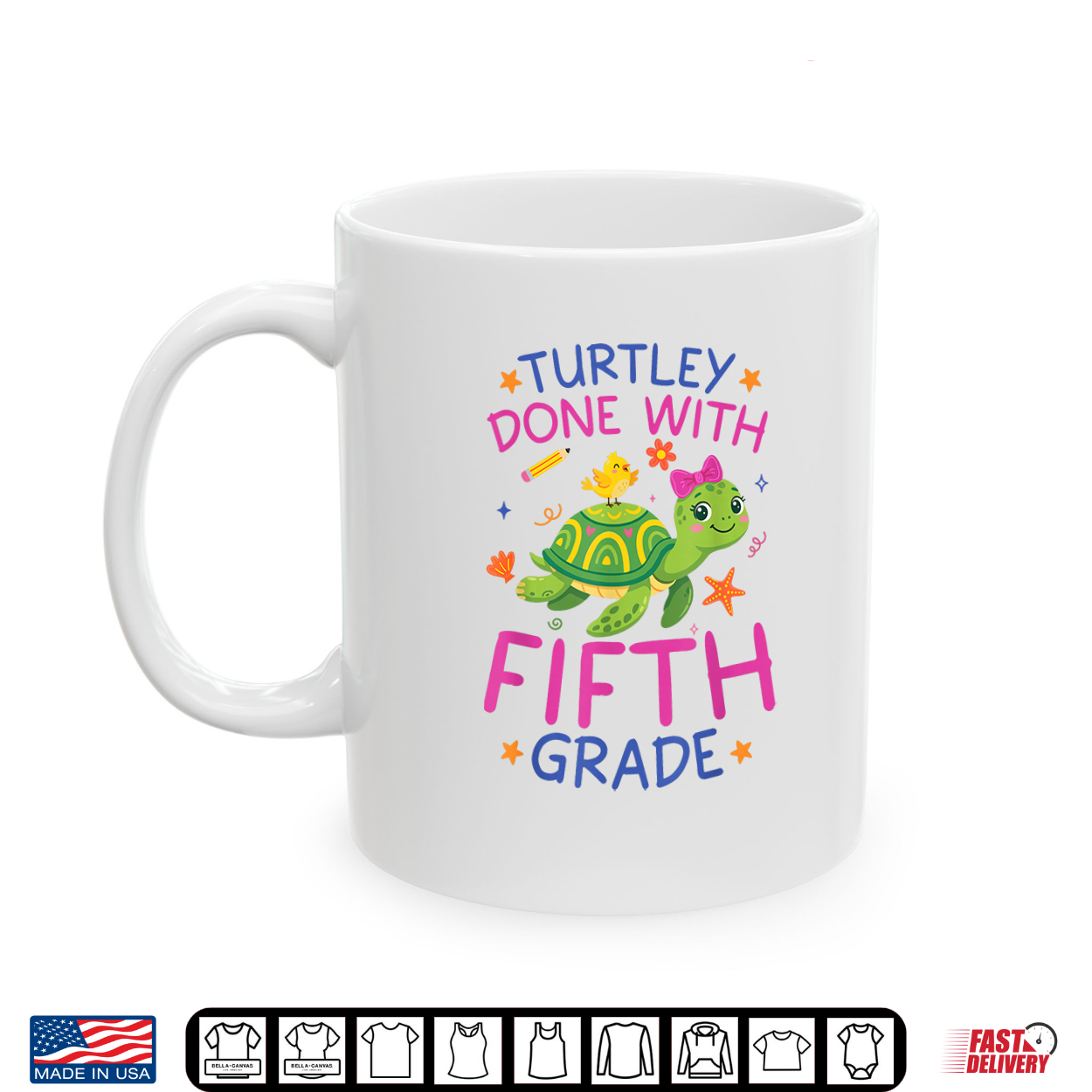 Turtley Done With Fifth Grade Last Day Of School Teacher Shirt