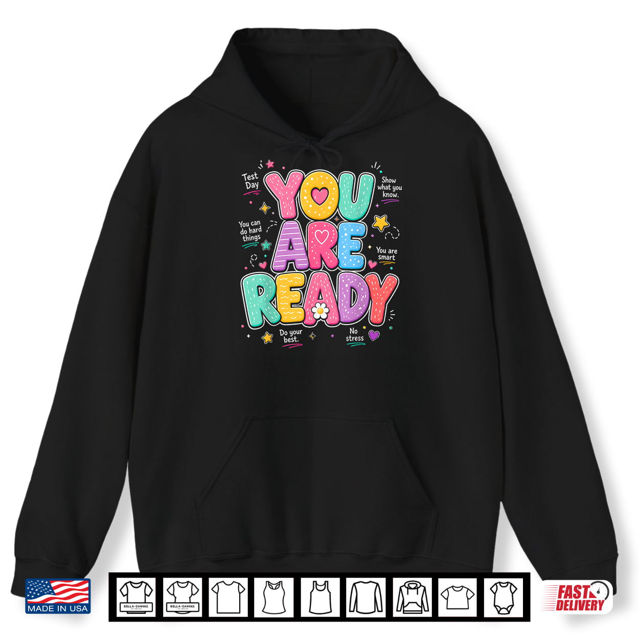 You Are Ready Testing Week Test Day Teacher Student Shirt You Are Ready Testing Week Test Day Teacher Student Shirt