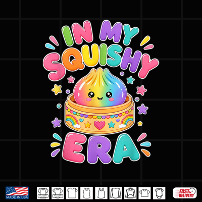 Design Cute Kawaii Dumpling In My Squishy Era Shirt
