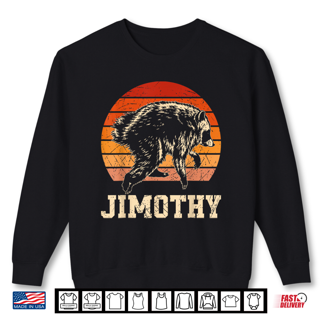 Jimothy Raccoon Retro Meme Seattle Trash Panda Animal Shirt Jimothy Raccoon Retro Meme Seattle Trash Panda Animal Shirt