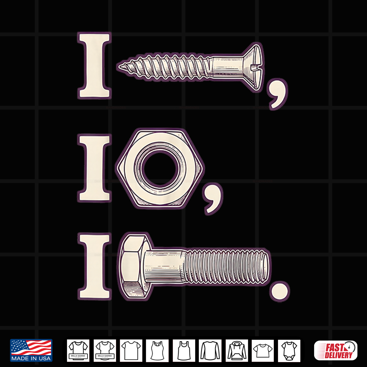 I Screw I Nut I Bolt Proud Mechanic Car Shirt I Screw I Nut I Bolt Proud Mechanic Car Shirt