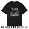 Protect Jimothy Trendy Raccoon Meme Iced Coffee Joke Shirt