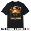Retro Jimothy Raccoon Seattle Meme Feral Animal Shirt