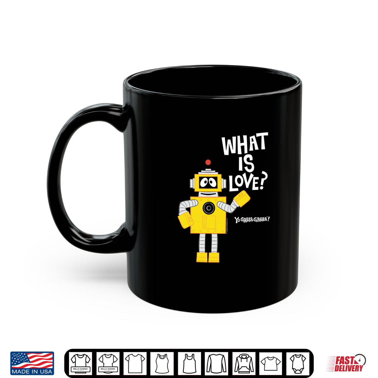 Yo Gabba Gabba What Is Love Valentine’S Day Plex Shirt Yo Gabba Gabba What Is Love Valentine’S Day Plex Shirt