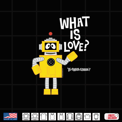 Yo Gabba Gabba What Is Love Valentine'S Day Plex Shirt 4 Design Yo Gabba Gabba What Is Love Valentines Day Plex Shirt