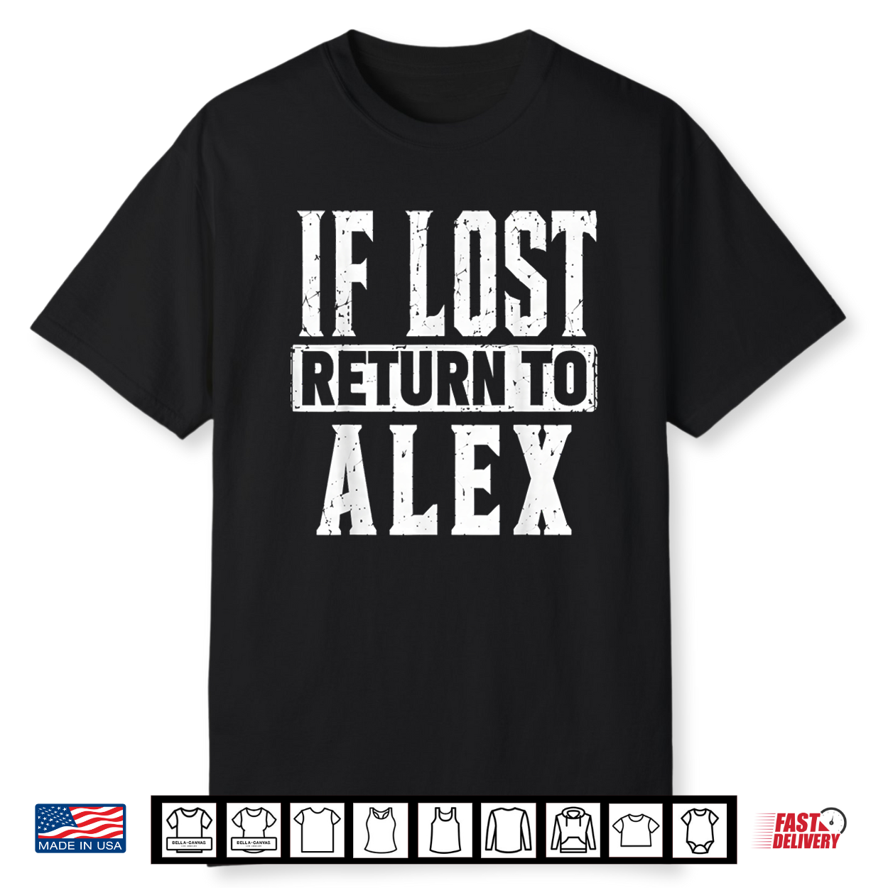 Funny If Lost Return To Alex Couple Matching Shirt
